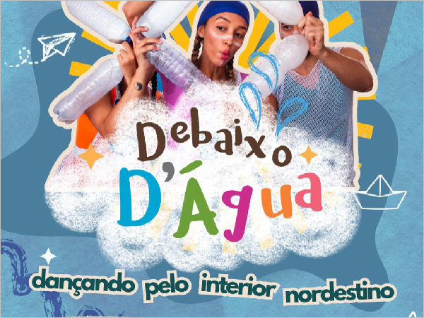 Espetáculo infantil Debaixo D'Água promove reflexão ambiental no Salão Nobre da SECULT em Caicó