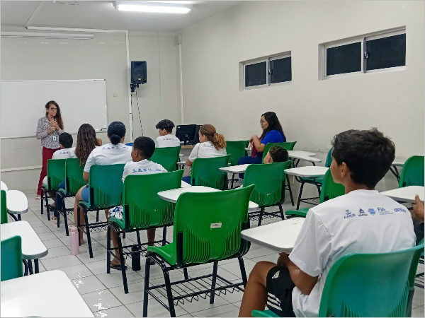 Adolescentes do CRAS Dona Vicência visitam o IFRN Caicó e conhecem oportunidades de formação