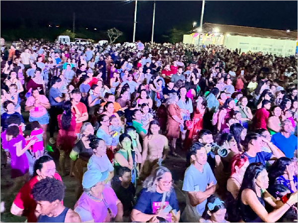 Multidão, alegria e organização marcam a Festa da Criança na Ilha de Sant'Ana e [...]